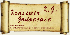 Krasimir Godočević vizit kartica